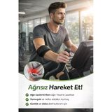 Epikondilit Bandajı – Tenisçi & Golfçü Dirseği İçin Ayarlanabilir Destek