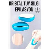 Epilasyon Aleti Bacaklar Kollar İçin Yıkanabilir Kristal Epilatör Tüy Silgi P205175s4867