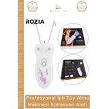 #Epilasyonaleti Rozia İpli Hassas Pamuk İplik Led Işıklı Yüz Vücut Tüy Alma Makinesi Epilasyon Aleti