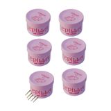 Epilla Pudralı Tek Kullanımlık Kutu konserve Ağda 50 ml 6 Adet
