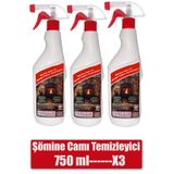 Epilla Şömine Camı Izgara Temizleyici Sprey 750 ml-3 Adet