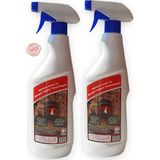 Epilla Şömine Camı Temizleyici Sprey 750 Ml-2 Adet