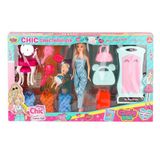 Epilons 02259 Cindy Doll Dolaplı Bebek Oyun Seti -Oydaş Oyuncak