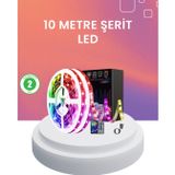 Epilons 10 Metre Telefon Kontrollü Smart Şerit Led Usb Rgb Kumandalı FRTKGT25DYMXUCZ10MŞERİTLED-5