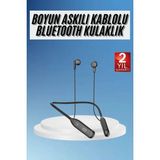 Epilons 100 Saat Kablolu Boyun Askılı Dijital Göstergeli Bluetooth Kulaklığı