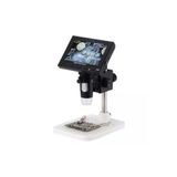 Epilons - 1000x 2.0mp Usb Dijital Elektronik Mikroskop 8 Lcd Ekran Vga Büyüteç Dm4-s