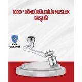 Epilons 1080° Çok Yönlü Musluk Atı Püskürtme Ve Köpük Akışlı FRTKGT25DYMXUCZZMUSLUKAPARATIIIIII-2