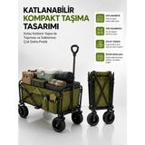 Epilons 130 kg Taşıma Kapasiteli Katlanabilir Wagon Taşıma Arabası