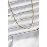 Epilons 14K Gold Renk Kaplama Ezme Zincir Model CM Kadın Kolye - TJ-BKO10733