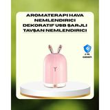 Epilons 200 ml Ultrasonik Aroma Difüzör ve Hava Nemlendirici Gece Lambalı