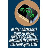 Epilons 2025 Model Bluetooth Kulaklık Telefon Şarj Edebilen Çağrı Cevaplama Dijital Göstergeli - --