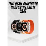 Epilons 2025 Yeni Model Akıllı Saat Android ve Ios Uyumlu Çağrı Cevaplama - 35 - 48 mm - 01P-Pembe