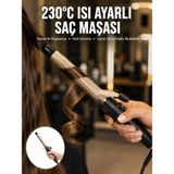Epilons 230 Derece Isı Ayarlı Seramik Saç Maşası 25 mm Yeni Nesil