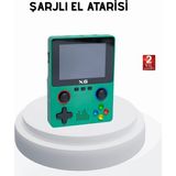 Epilons 3.5 Inç IPS Ekranlı Taşınabilir Oyun Konsolu Ergonomik Çift Tetikli