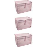 Epilons 3 Adet - Düzenleyici Kutu Organizer Cırt Cırtlı Hurç Mega Plus Boy 40CM x 30CM x 70CM