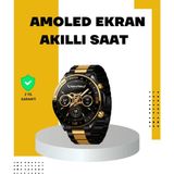 Epilons 3 Bileklikli Amoled Akıllı Saat Bluetooth Çağrı ve Sağlık Takipli - Seçenek