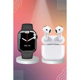 Epilons 3.nesil Tws Bluetooth Kulaklık ve Dokunmatik Ekran Akıllı Saat Sesli Görüşme