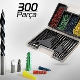 Epilons 300 Parça Dübel Ve Matkap Ucu Seti