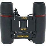 Epilons 30x60 Cepte Taşımalı Kauçuk Kaplamalı Mini Dürbün-siyah