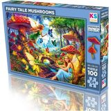 Epilons 31502 Faıry Tale Mushrooms 100 Parça Puzzle - Diğer