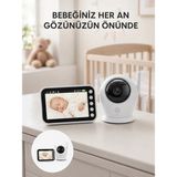 Epilons 4.5 Inç Ekranlı Gece Görüşlü Bebek Kamerası ve Monitörü Yeni Nesil