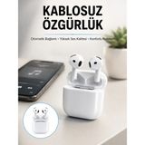Epilons 4.nesil Bluetooth Kulaklık Yüksek Ses Kaliteli Dokunmatik Kontrol Özellikli Yeni Nesil