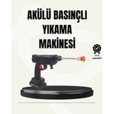 Epilons 48V Şarjlı Basınçlı Yıkama Makinesi Kablosuz Su Tabancası