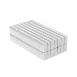 Epilons 5 Adet 15X10X1.5 mm Köşeli Neodyum Mıknatıs N35 Magnet Dayanıklı Nikel Kaplama