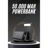 Epilons 50.000 Mah LED Dijital Göstergeli USB Çıkışı Powerbank
