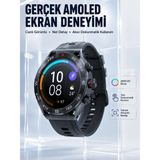 Epilons 5g Android Sım Kartlı Akıllı Saat Dönebilen Hd Kamera Amoled Ekran Gps Wi-Fi - Çok Renkli