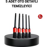 Epilons 5’li Detay Temizlik Fırçası Seti Araç Iç Dış Jant Motor Çok Amaçlı