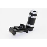 Epilons 8x18 Zoom Teleskop Telefon Kamera Lensi Mini El Dürbünü