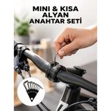 Epilons 9 Parça Kısa Tip Alyan Seti Isıl Işlemli Profesyonel Kullanım Yeni Nesil