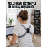 Epilons Akıllı Dik Duruş Düzeltici Titreşim Uyarılı Şarjlı Destek Cihazı FRTKGT25DYMUCZZDPDİKDURUŞKORSE-1
