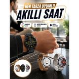 Epilons Akıllı Saat 5.0 Bluetooth Bağlantılı Sağlık Ve Uyku Takibi Sosyal Medya Girişli Yeni Nesil FRTKGT25DYMUCZZZG4AKILLISAATTT2-1