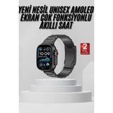 Epilons Akıllı Saat Arama Konuşma Gps ve Nfc Özelliği 3 Kordonlu Amoled Ekran - .