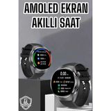 Epilons Akıllı Saat Bluetooth Bağlantılı Amoled Ekran Uyku ve Sağlık Takibi - Seçenek