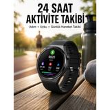 Epilons Akıllı Saat Bluetooth Bağlantılı Amoled Ekran Uyku ve Sağlık Takibi Yeni Nesil - Çok Renkli