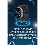 Epilons Akıllı Saat Bluetooth Bağlantılı Nfc ve Gps Uyumlu Nabız Ölçer Sesli Görüşme - Renkli - Standart