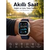 Epilons Akıllı Saat Bluetooth Bağlantılı Nfc ve Gps Uyumlu Nabız Ölçer Sesli Görüşme Yeni Nesil - Renkli - Standart