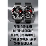 Epilons Akıllı Saat Gps ve Nfc Özelliği Sesli Görüşme Dokunmstik Ekran - .