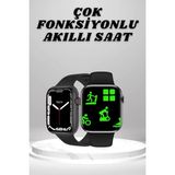 Epilons Akıllı Saat Tema Değiştirme Uyku ve Sağlık Takibi Sesli Asistan Bildirim Görme - .