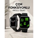 Epilons Akıllı Saat Tema Değiştirme Uyku Ve Sağlık Takibi Sesli Asistan Bildirim Görme FRTKGT25DYMUCZDTNO1AKILLISAAT1-1
