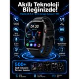 Epilons Akıllı Saat Tema Değiştirme Uyku Ve Sağlık Takibi Sesli Asistan Bildirim Görme Yeni Nesil FRTKGT25DYMUUCZDTNO1AKILLISAAT1-1