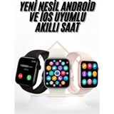 Epilons Akıllı Saat Uyku ve Sağlık Takibi Arama Cevaplama 44 mm Amoled Ekran - Renkli - Standart - Diğer