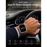 Epilons Akıllı Saat Yeni Nesil Bluetooth Bağlantılı Uyku Sağlık Takibi Gps ve Nfc Uyumlu - .