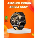 Epilons Amoled Akıllı Saat IP67 Su Geçirmez 3 Bileklikli Sağlık Takipli - Seçenek