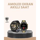 Epilons Amoled Ekran Akıllı Saat Uyku Nabız Adım Ölçer Su Geçirmez - Seçenek