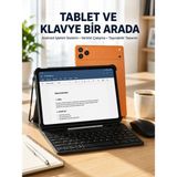 Epilons Android Tablet Klavye Kılıflı Dokunmatik Ekran Günlük ve Profesyonel Kullanım - Çok Renkli