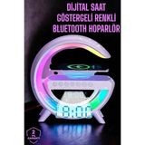 Epilons Android Uyumlu Akıllı Bluetooth Hoparlör Kablosuz Şarj Cihazı Standı